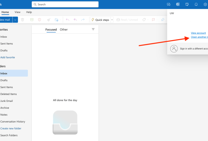 How to add Shared NetID email account to Outlook